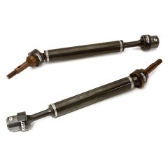 Integy Dual Joint Telescopic Drive Shafts - Traxxas E-Revo, E-Maxx BL, Summit - Gun