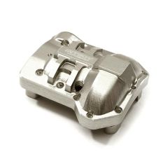 Billet Machined Alloy Differential Cover, Silver - Traxxas TRX-4