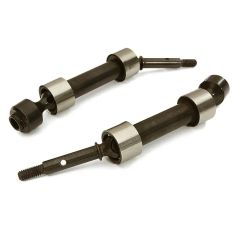 Integy Dual Joint Telescopic Drive Shaft (2), Grey - Traxxas Bandit