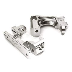 Integy Machined Caster Blocks - Traxxas Stampede 4X4/Slash 4X4/Rustler 4X4 - Zilver