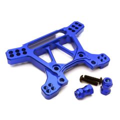 Billet Machined Alloy Front Shock Tower - Traxxas Rustler 4X4 (C28739BLUE)