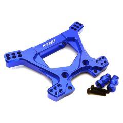 Billet Machined Alloy Rear Shock Tower - Traxxas Rustler 4x4 (C28740BLUE)