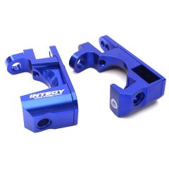 Billet Machined Alloy Caster Blocks -Traxxas Rustler 4X4 (C28743BLUE)