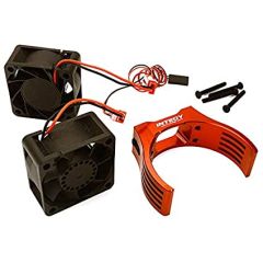 Integy Cooling fan + Heatsink voor Losi 1/5 DBXL-E - Rood