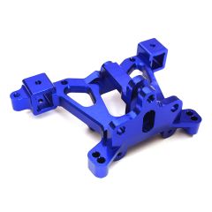 Billet Machined Rear Body Mount Support, Blue - Traxxas E-Revo 2.0