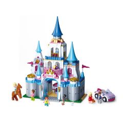 Sluban Castle Sapphire (Girl's Dream) bouwstenen set