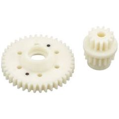 Gear set, 2-speed close ratio (2nd speed gear 40t, 13t-16t input gears, hardware)