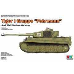 RYE Field Models 1/35 Tiger I Gruppe Fehrmann April 1945 Northern Germany