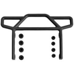 RPM Rear Bumper, Black - Traxxas Rustler