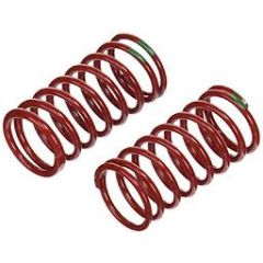 Spring, shock (red) (gtr) (3.5 rate green) (std. rear 90mm) (1 pair)