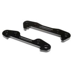 Front Hinge Pin Brace Set, Aluminum: 5T (LOSB2078F)