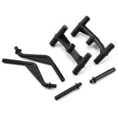 Body mounts, front & rear / body mount posts, front & rear 