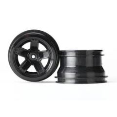 Latrax - Wheels, teton (black) (2) (TRX-7671)