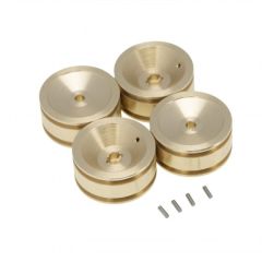 Axial SCX24 40gr Brass Wheel Counterweight 4pcs