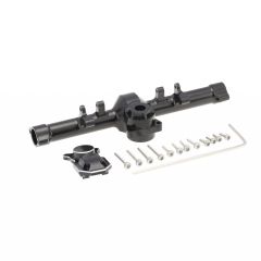 Axial SCX24 Aluminium Alloy Rear Axlehousing Black with cover