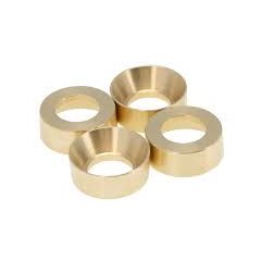 Axial SCX24 Brass Wheel Counterweight 4pcs