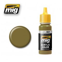 MIG Acrylic Dunkelgelb Dark Base 17ml