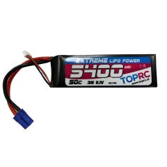 TRC Semi-Softcase Lipo 50c 11,1 volt 5400mah met EC5 stekker