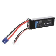 E-Flite 3S  11.1V 2400mAh 40C lipo accu met EC3 Stekker