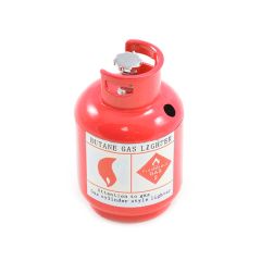 Fastrax Scale Painted Alloy Gas Bottle - Rood