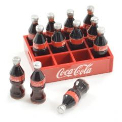 Fastrax Scale Soft Drink Crate w/Bottles