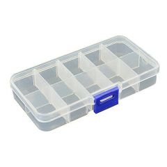 Fastrax assortiment box 130x68 mm (10 vakken)