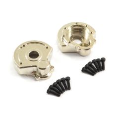 Fastrax TRX-4 Heavy Duty Brass Steering Gear Cover (2)