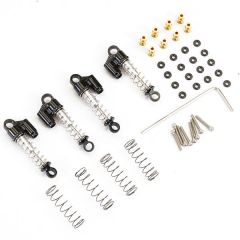 Fastrax - Aluminium Schokdempers 4pcs - Axial SCX24