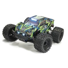 FTX 1/10 RamRaider Brushless MT 4WD RTR - Groen/Blauw