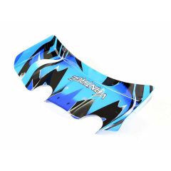 FTX - Vantage 2.0 Printed Rear Wing (black/blue/white) (FTX6290BL)