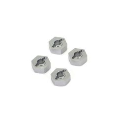 FTX - Fury X Aluminium Wheel Hexes w/pins (4pcs) (FTX9263)
