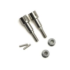 FTX Tracer Metal Rear Wheel Shafts, Pins & M4 Nuts (FTX9782)