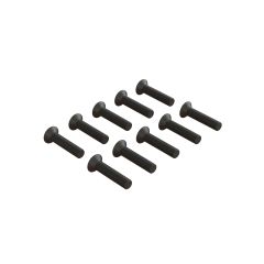 Arrma - Flat Head Hex Machine Screw, M3x14mm (10) (ARA722314)