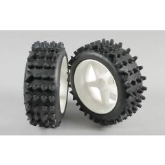 FG - Super Grip Tires M, glued on white wheels (06225/05)