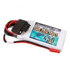 GensAce G-Tech Soaring Lipo 30c 11,1 volt 450mah met JST Stekker