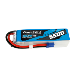 GensAce 5500mAh Lipo 22.2V 45C 6S1P Batterij