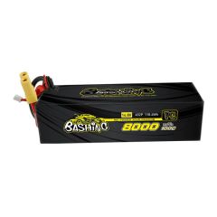 GensAce Bashing 8000mAh 14.8V 100C 4S1P Lipo accu met EC5 stekker