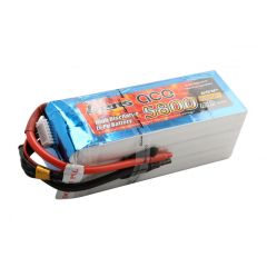 GensAce Lipo 45C 22.2 volt 5500mah met EC5 Stekker