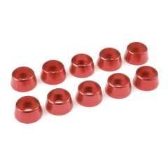 Aluminium Washer voor M5 Socket Head Screws (BD: 12mm) - Red - 10st