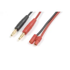 Laadkabel 3.5mm goudstekker, silicone kabel 16awg