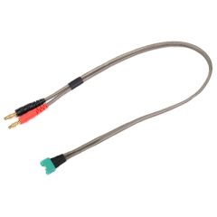 Charge Lead Pro "Banana 4mm" - MPX - 40 cm - Flat silicone wire 14AWG