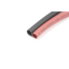 Krimpkous 2.4mm, Rood & Zwart (10st)