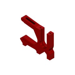 Arrma - Sliding Motor Mount (Red) (ARA320468)