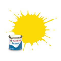 Humbrol Enamel NR.69 Yellow Gloss - 14ml