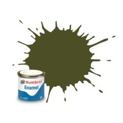 Humbrol Enamel NR.155 Olijf Vaal Mat - 14ml