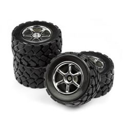 Mounted VT tire/wheel set (4pcs)