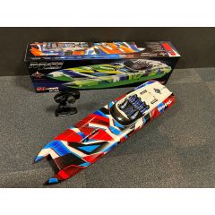 Tweedehands Traxxas DCB M41 Widebody Brushless Boot RTR met upgrades