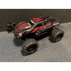 Tweedehands Traxxas X-Maxx 8S - Zwart/Rood - Incl. lichtset