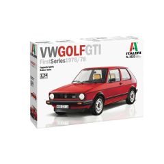 Italeri 1/24 Volkswagen Glof GTI First Series 1976-1978 (ITA-3622)