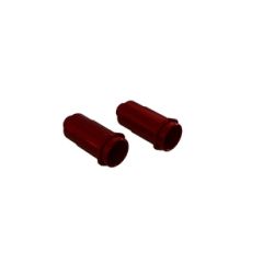 Aluminium Shock Body 16x46mm (red) (2pcs) (AR330386)